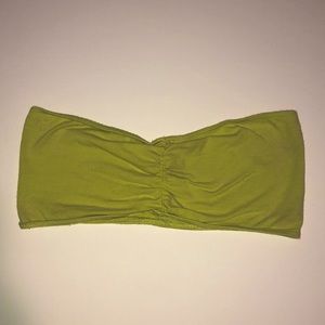 Green Bandeau Bra 🐉